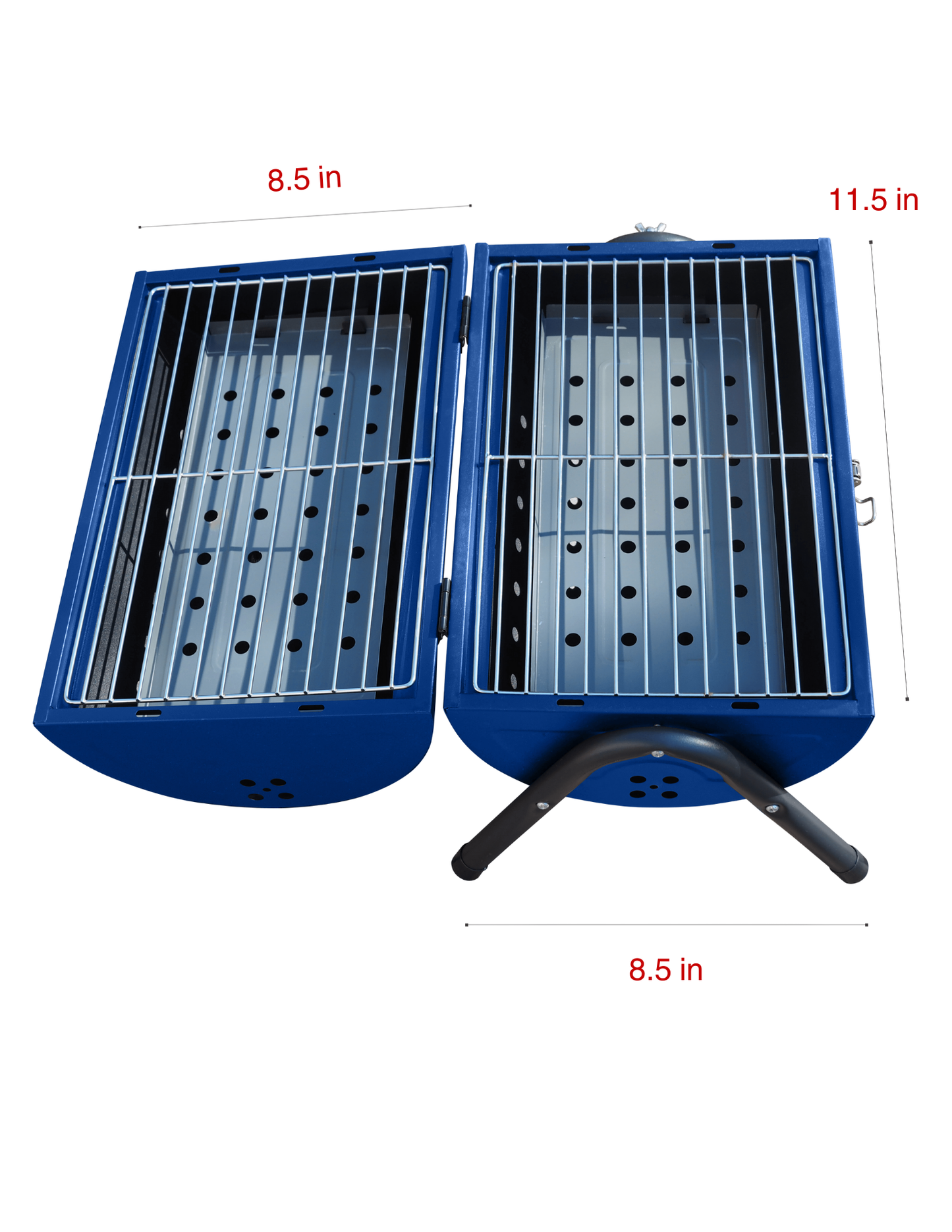 New York Mets Portable Dual Surface Charcoal Grill