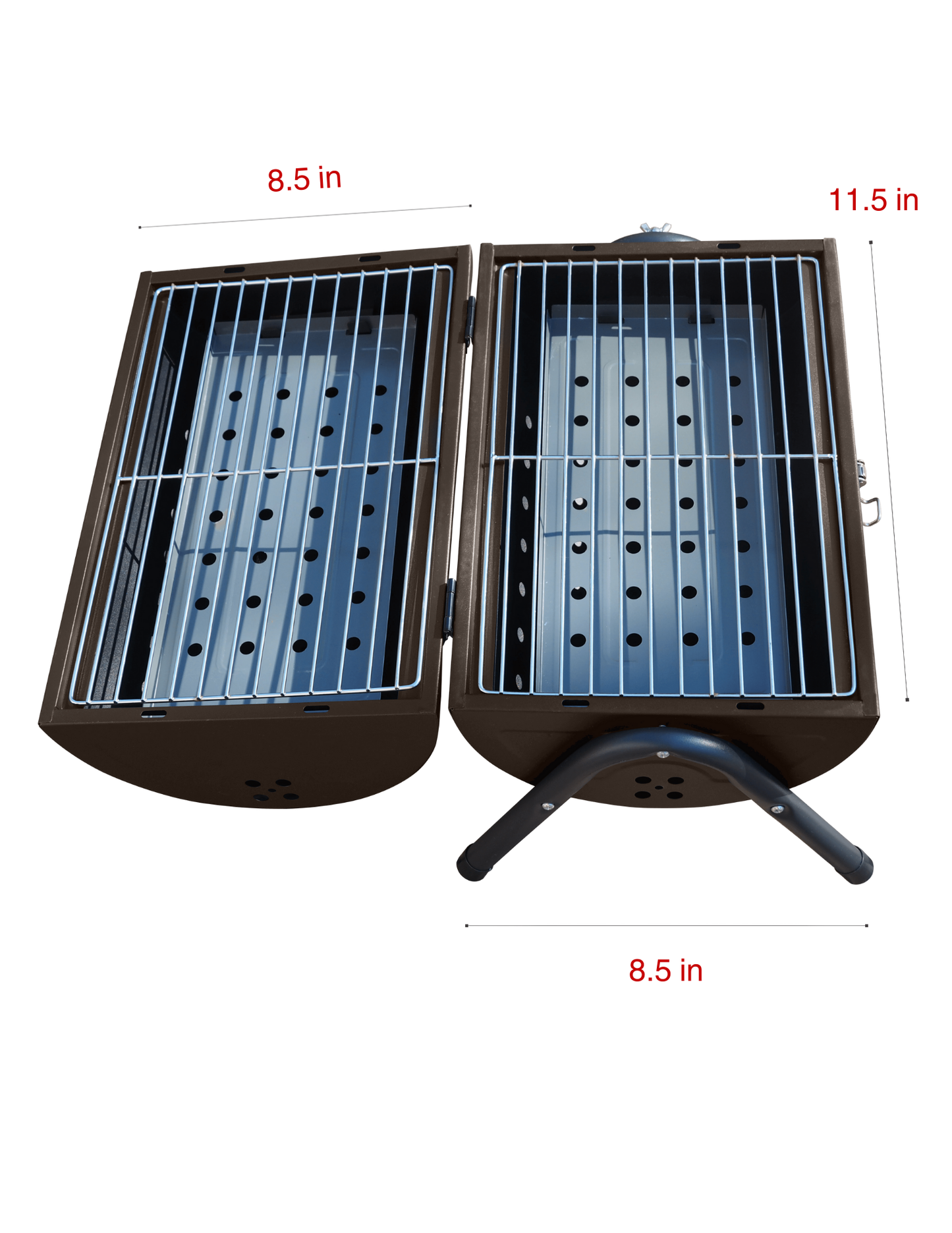 San Diego Padres Portable Dual Surface Charcoal Grill