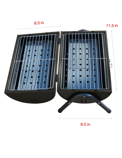 San Francisco Giants Portable Dual Surface Charcoal Grill