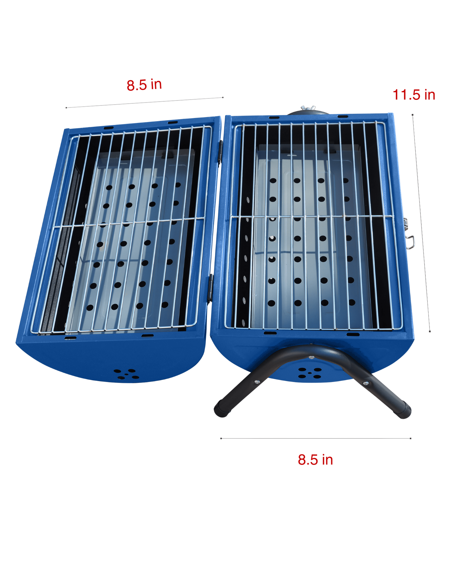 Toronto Blue Jays Portable Dual Surface Charcoal Grill