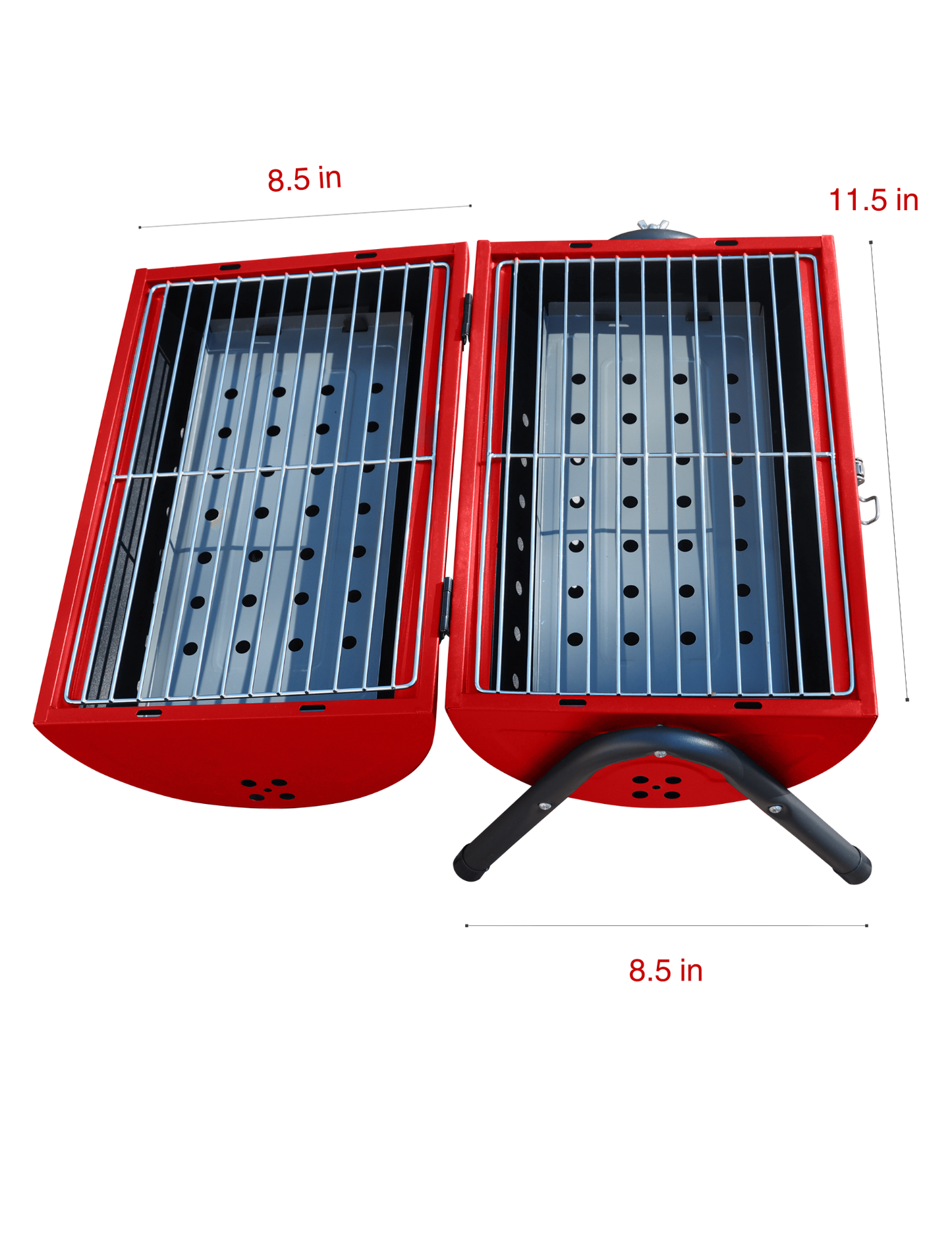 Washington Nationals Portable Dual Surface Charcoal Grill