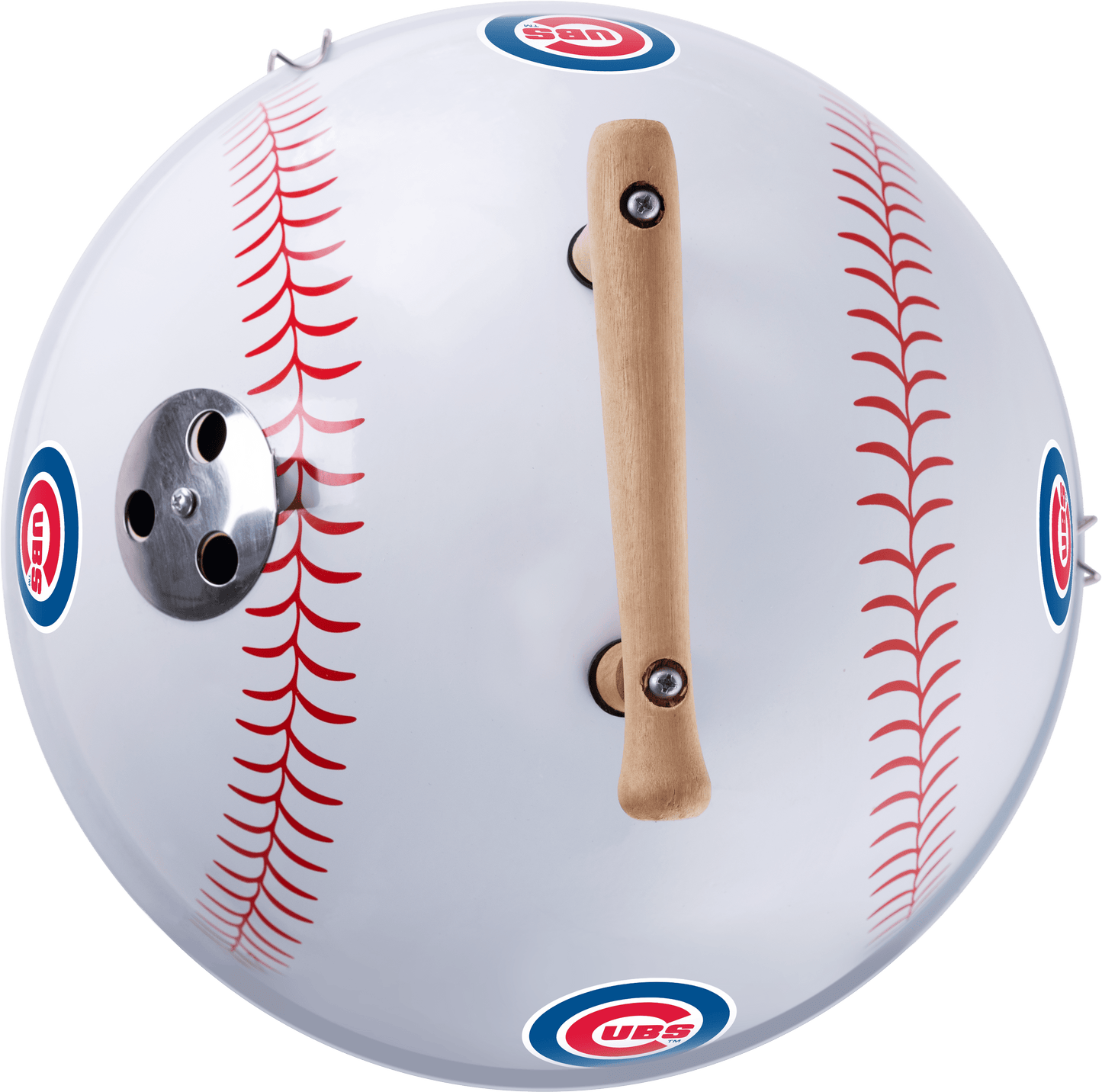 Chicago Cubs 13" Steel Charcoal Baseball Grill