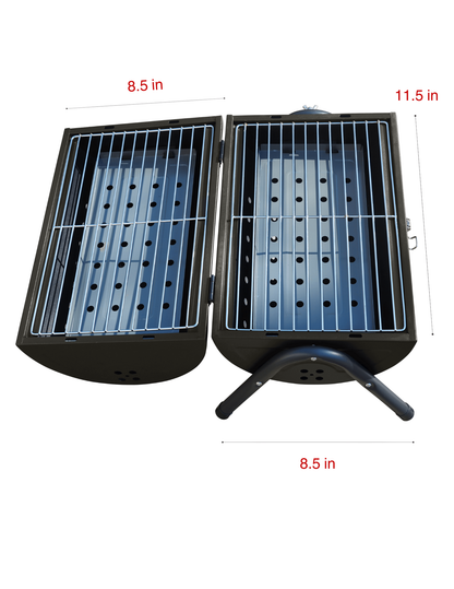 Chicago White Sox Portable Dual Surface Charcoal Grill