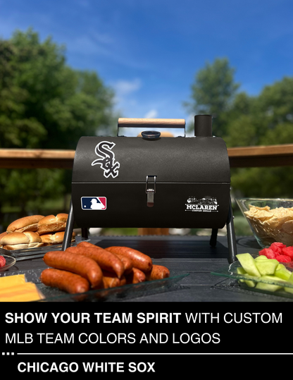 Chicago White Sox Portable Dual Surface Charcoal Grill