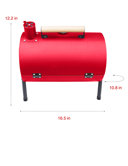 Cincinnati Reds Portable Dual Surface Charcoal Grill