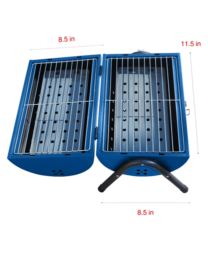 Kansas City Royals Portable Dual Surface Charcoal Grill