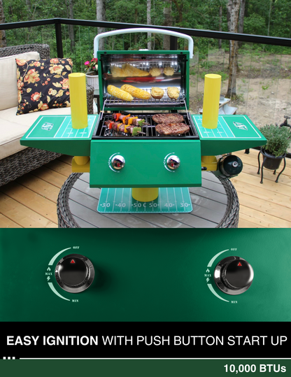 Saskatchewan Roughriders Portable Football Grill