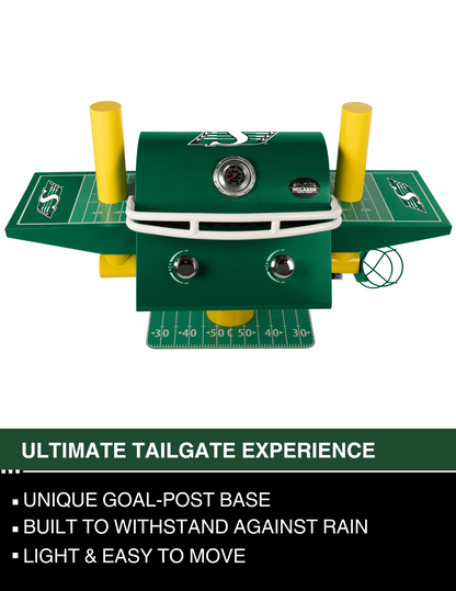 Saskatchewan Roughriders Portable Football Grill