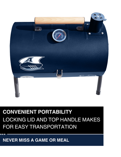 Toronto Argonauts Portable Dual Surface Charcoal Grill