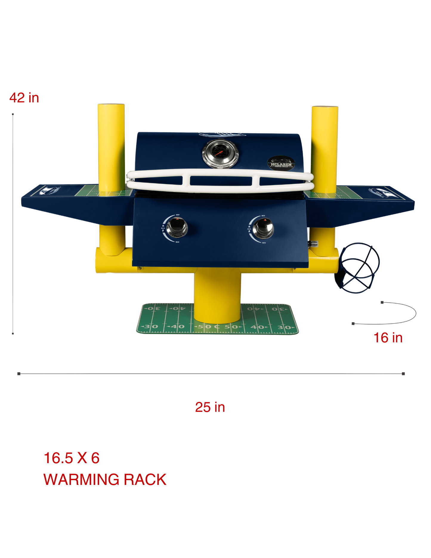 Toronto Argonauts Portable Football Grill