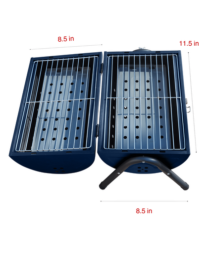 Toronto Argonauts Portable Dual Surface Charcoal Grill