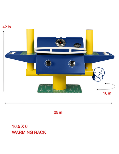 Winnipeg Blue Bombers Portable Football Grill